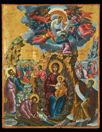 Θεοτόκος η Βάτος. Θεοτόκος η Βάτος.